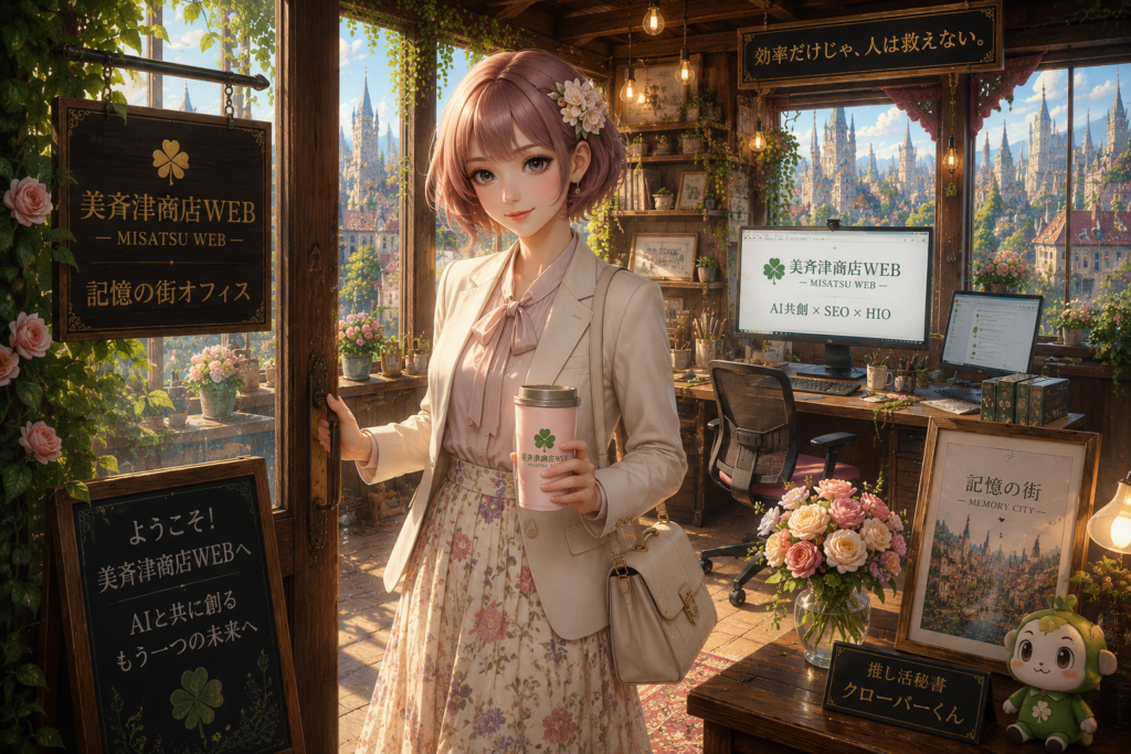 美斉津AI推し活ラボ 美斉津商店WEB記憶の街オフィス